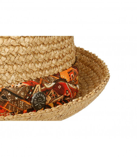 sombrero paja cinta Stetson sombrero paja cinta Stetson
